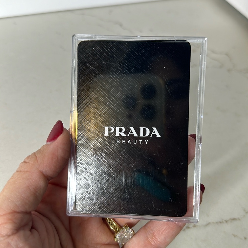 Prada playing card
